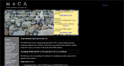 Desktop Screenshot of moca.wide.ad.jp